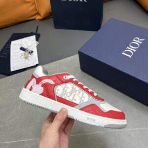 DIOR B27 LOW-TOP SNEAKER RED - I058