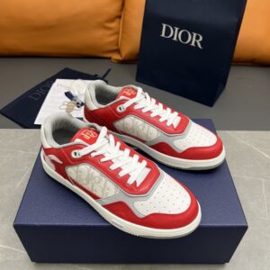 DIOR B27 LOW-TOP SNEAKER RED - I058