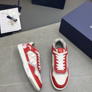 DIOR B27 LOW-TOP SNEAKER RED - I058