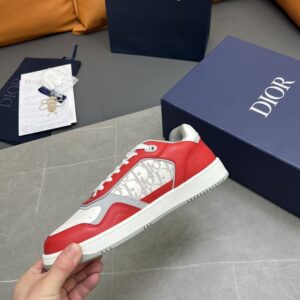 DIOR B27 LOW-TOP SNEAKER RED - I058