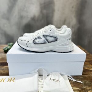 DIOR B30 SNEAKER WHITE MESH AND TECHNICAL FABRIC - I116