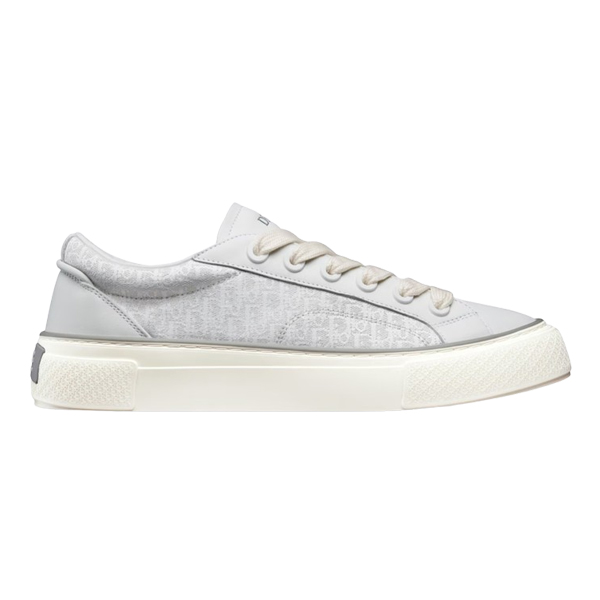 DIOR B33 SNEAKER WHITE SMOOTH CALFSKIN AND DIOR OBLIQUE JACQUARD - I103