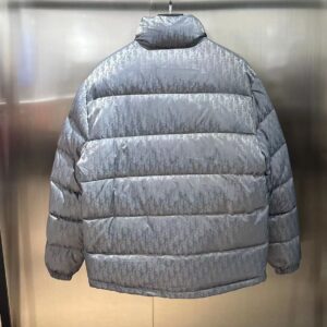 DIOR OBLIQUE DOWN JACKET GREY - CB010