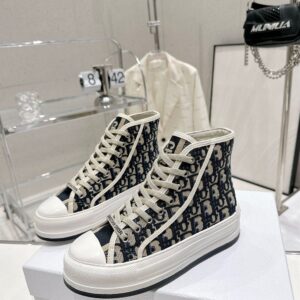 DIOR WALKNDIOR PLATFORM HIGH-TOP SNEAKER - I081