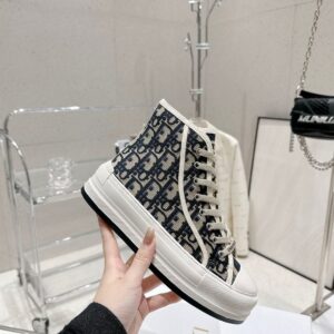 DIOR WALKNDIOR PLATFORM HIGH-TOP SNEAKER - I081