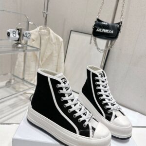 DIOR WALKNDIOR PLATFORM HIGH-TOP SNEAKER - I083