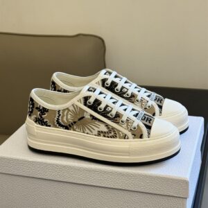 DIOR WALKNDIOR PLATFORM SNEAKER BUTTERFLY BANDANA MOTIF - I092