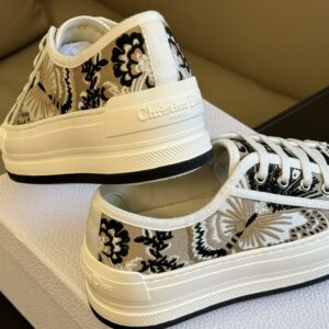 DIOR WALKNDIOR PLATFORM SNEAKER BUTTERFLY BANDANA MOTIF - I092