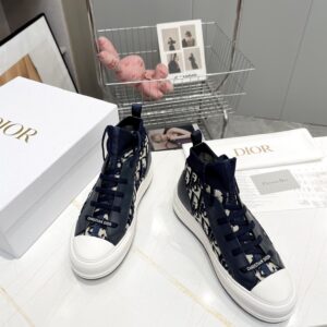 DIOR WALKNDIOR PLATFORM SNEAKER DEEP BLUE - I082