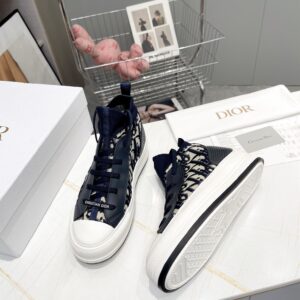 DIOR WALKNDIOR PLATFORM SNEAKER DEEP BLUE - I082