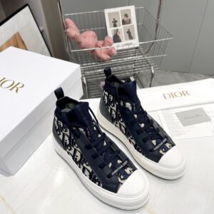 DIOR WALKNDIOR PLATFORM SNEAKER DEEP BLUE - I082