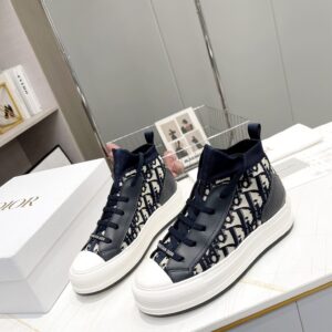 DIOR WALKNDIOR PLATFORM SNEAKER DEEP BLUE - I082