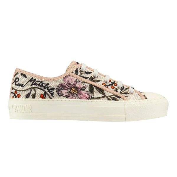 DIOR WALKNDIOR ROSA MUTABILIS EMBROIDERY SNEAKER - I040