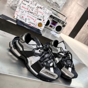 DOLCE & GABBANA GREY SPACE SNEAKERS - HY024