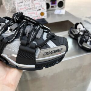 DOLCE & GABBANA GREY SPACE SNEAKERS - HY024