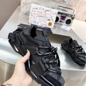 DOLCE & GABBANA SNEAKER BASSA BLACK - HY063