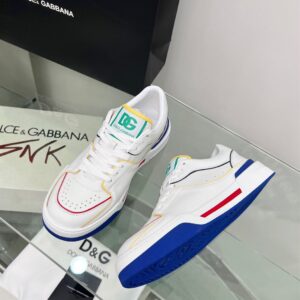 DOLCE &GABBANA WHITE NEW ROMA SNEAKERS - HY013