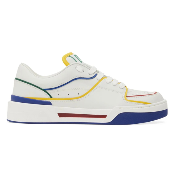 DOLCE &GABBANA WHITE NEW ROMA SNEAKERS - HY013