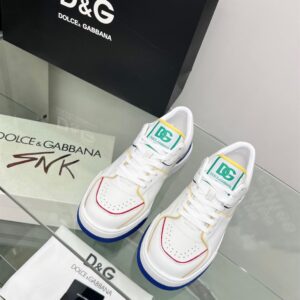 DOLCE &GABBANA WHITE NEW ROMA SNEAKERS - HY013