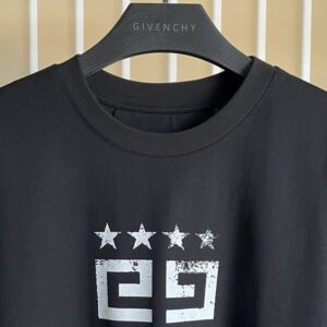 GIVENCHY 4G STARS SLIM FIT T-SHIRT IN COTTON - K009