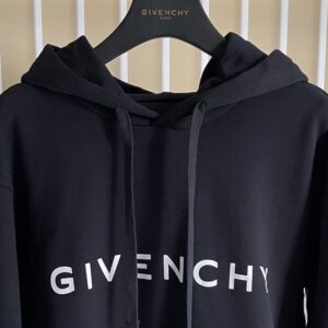 GIVENCHY ARCHETYPE SLIM FIT HOODIE IN FLEECE - AD002