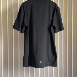 GIVENCHY BLACK COTTON T-SHIRT - K033