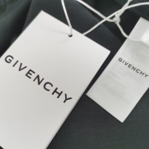 GIVENCHY BLACK COTTON T-SHIRT - K035