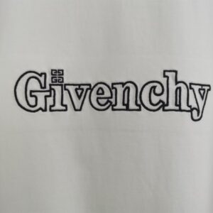 GIVENCHY BLACK COTTON T-SHIRT - K036