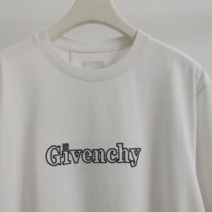 GIVENCHY BLACK COTTON T-SHIRT - K036