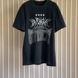 GIVENCHY GRAPHIC PRINTED LAYERED T-SHIRT - K032