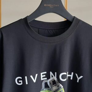 GIVENCHY LOCK COTTON T-SHIRT BLACK - K038