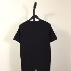 GIVENCHY PINK FLAMES T-SHIRT BLACK - K027