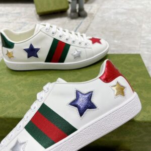 GUCCI ACE EMBROIDERED STARS SNEAKER - G155