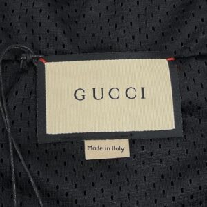 GUCCI COTTON JERSEY HOODED JACKET WITH WEB - CA007