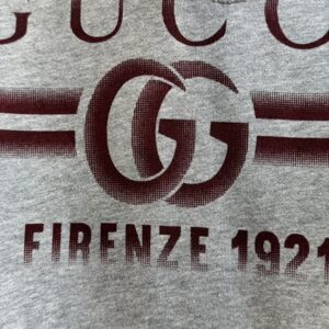 GUCCI COTTON JERSEY HOODED SWEATSHIRT - H021