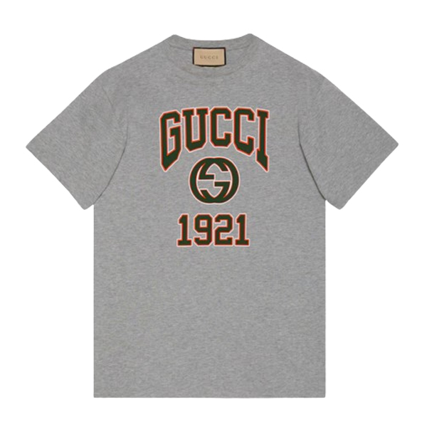 GUCCI COTTON JERSEY PRINTED T-SHIRT - X014