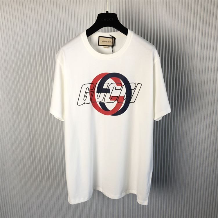 GUCCI COTTON JERSEY PRINTED T-SHIRT - X016