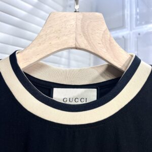 GUCCI COTTON JERSEY T-SHIRT WITH EMBROIDERY - X042