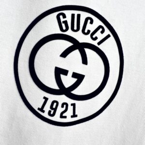 GUCCI COTTON JERSEY T-SHIRT WITH EMBROIDERY - X043