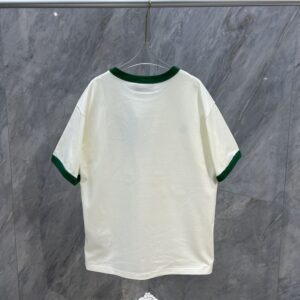 GUCCI COTTON JERSEY T-SHIRT WITH GUCCI EMBROIDERY - X012