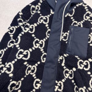 GUCCI GG FUZZY FABRIC JACQUARD JACKET – CA018