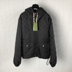 GUCCI GG NYLON CANVAS JACKET - CA014