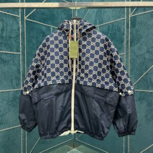 GUCCI GG RIPSTOP FABRIC ZIP JACKET - CA009