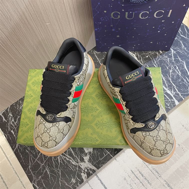 GUCCI GG SCREENER SNEAKER WITH WEB - G086