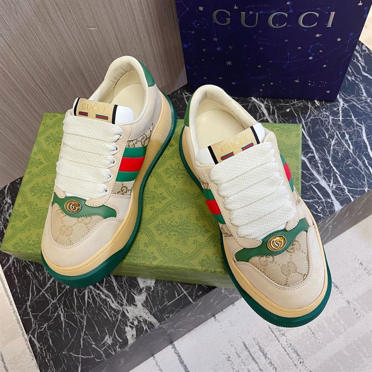 GUCCI GG SCREENER SNEAKER WITH WEB - G087