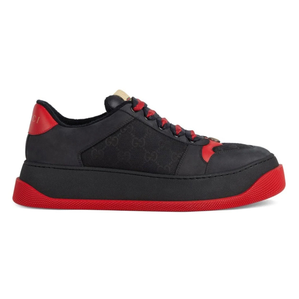 GUCCI GG SNEAKER BLACK ORIGINAL CANVAS - G107