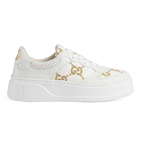 GUCCI GG SNEAKER WHITE LEATHER - G092