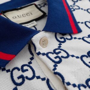 GUCCI GG STRETCH COTTON POLO - X002