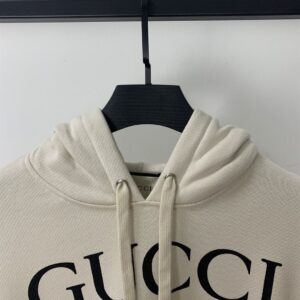 GUCCI HOODED SWEATSHIRT WITH INTERLOCKING G - H019