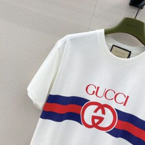 GUCCI INTERLOCKING G COTTON T-SHIRT - X033